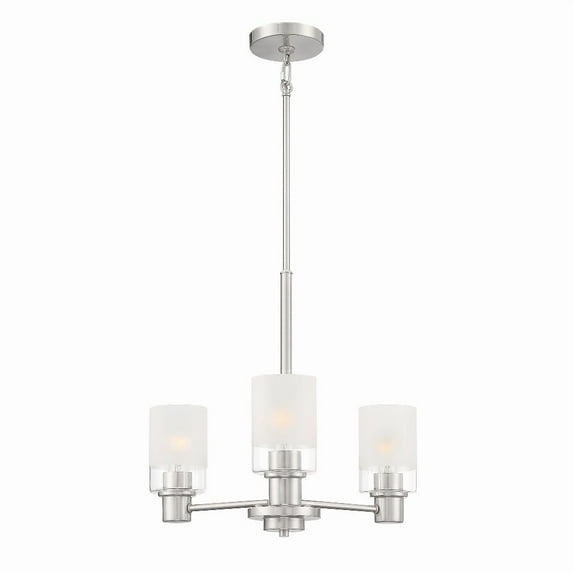 Designers Fountain - Cedar Lane - 3 Light Chandelier-17.75 Inches Tall and 20