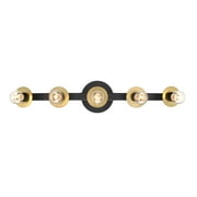 Designers Fountain D313C-5B-MB Harmoni 5 Light 25 Wide Vanity Light - Black