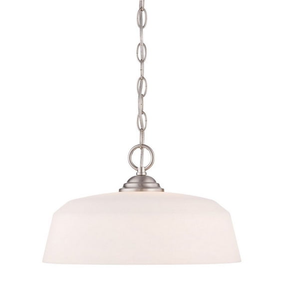 Designers Fountain - Darcy - One Light Down Pendant-Brushed Nickel Finish