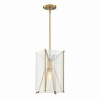 Designers Fountain Daybreak 1 Light Old Satin Brass Pendant, D223M-12P-OSB