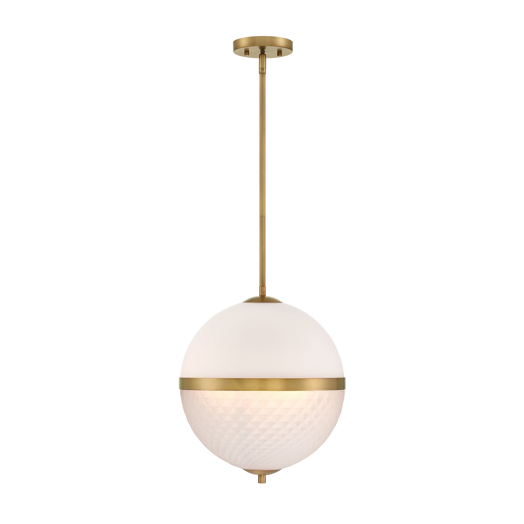 Designers Fountain Dia 14 inch 3-Light Old Satin Brass Modern Pendant Light, D301C-14P-OSB