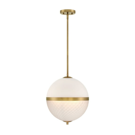 Designers Fountain Dia 14 inch 3-Light Old Satin Brass Modern Pendant Light, D301C-14P-OSB