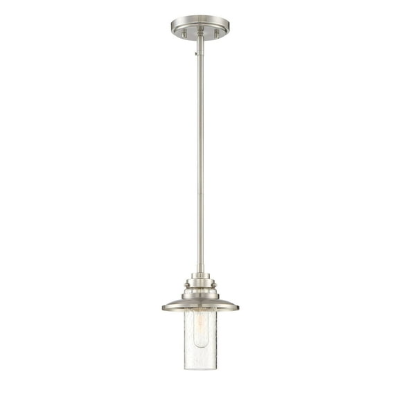 Designers Fountain Dover Satin Platinum 1 Light Mini-Pendant , 91530S-SP