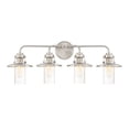 thumbnail image 1 of Designers Fountain Dover Satin Platinum 4 Light Bath, 91504-SP, 1 of 8