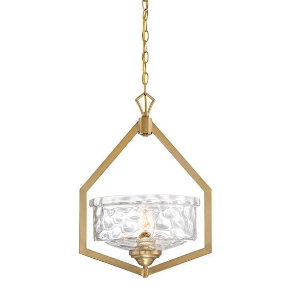 Designers Fountain Drake Brushed Gold 1 Light Foyer, 96350-BG