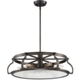 thumbnail image 1 of Designers Fountain Eaton Satin Copper Bronze 6 Light Chandelier, 92186-SCB, 1 of 2