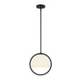 thumbnail image 1 of Designers Fountain Eterna 1 Light Matte Black Pendant, D274M-12P-MB, 1 of 4