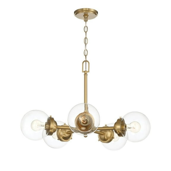 Designers Fountain - Five Light Hanging Lantern - Knoll - Five Light Chandelier