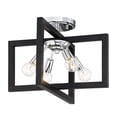 thumbnail image 1 of 92811-CH-Designers Fountain-Xander - 4 Light Semi-Flush Mount-Chrome Finish, 1 of 2