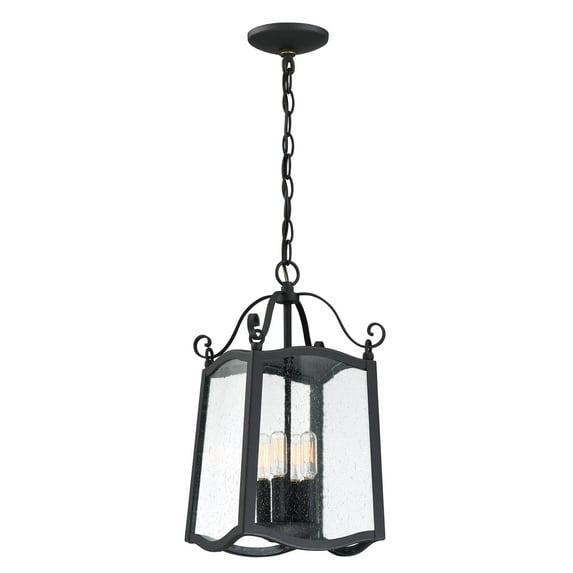 Designers Fountain Glenwood Black 4 Light Hanging Lantern, 94794-BK