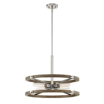 Designers Fountain Hanston Polished Nickel 4 Light Pendant, D206M-22P-PN