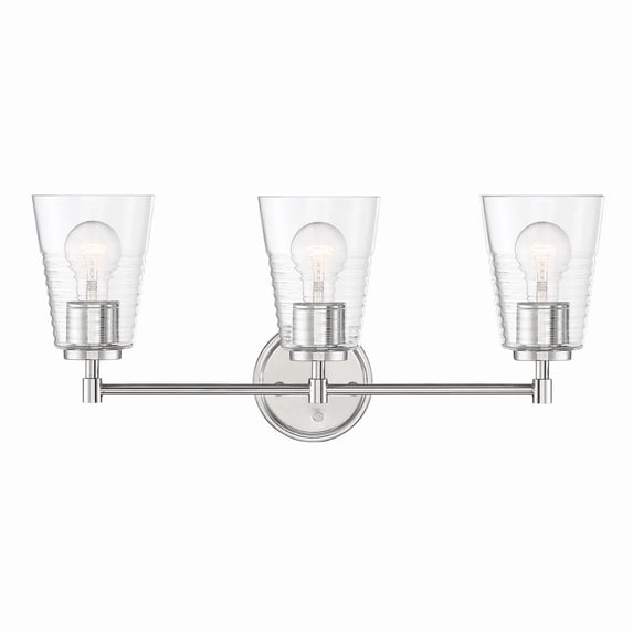 Designers Fountain - Ingo - 3 Light Bath Vanity-10.25 Inches Tall and 24 Inches