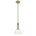 thumbnail image 1 of Designers Fountain LED89630-OSB Karah LED Pendant Light In Old Satin Brass, 1 of 2