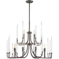 thumbnail image 1 of 917812-SCB Designers Fountain Laretto - 12 Light Chandelier-Satin Copper Bronze Finish, 1 of 1