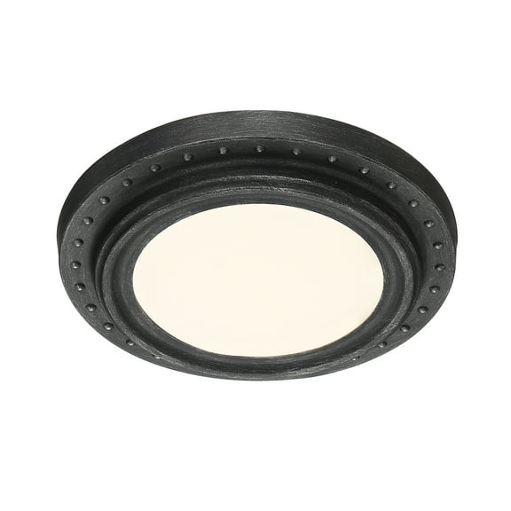 Designers Fountain Led1272 Edge Lit 9" Wide Led Flush Mount Ceiling Fixture / Wall Sconce