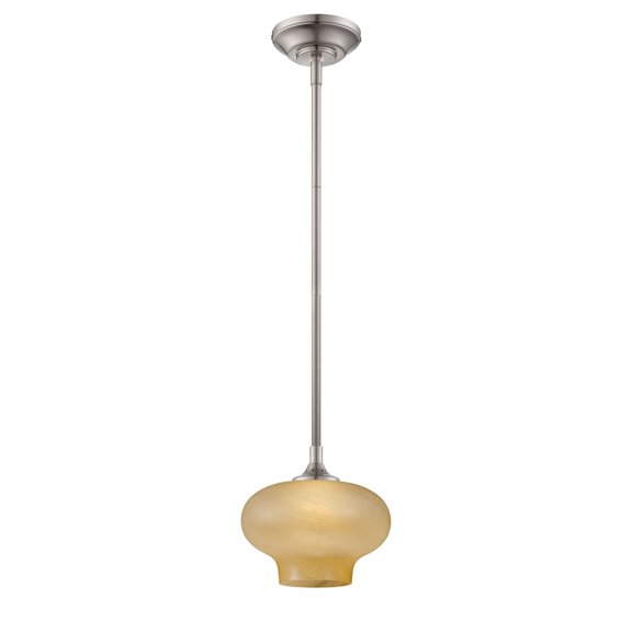 Eco-Gem - Light Satin Platinum Pendant Light