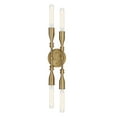 thumbnail image 1 of Designers Fountain Louise 4 Light Old Satin Brass Bathroom Vanity Light Fixture, D231M-4B-OSB, 1 of 5
