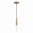 thumbnail image 1 of Designers Fountain Louise Old Satin Brass 1 Light Pendant, D231M-5P-OSB, 1 of 4