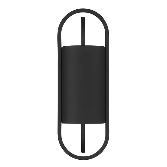 Designers Fountain Nightfall 1 Light Black Outdoor Wall Lantern, D272M-5EW-BK