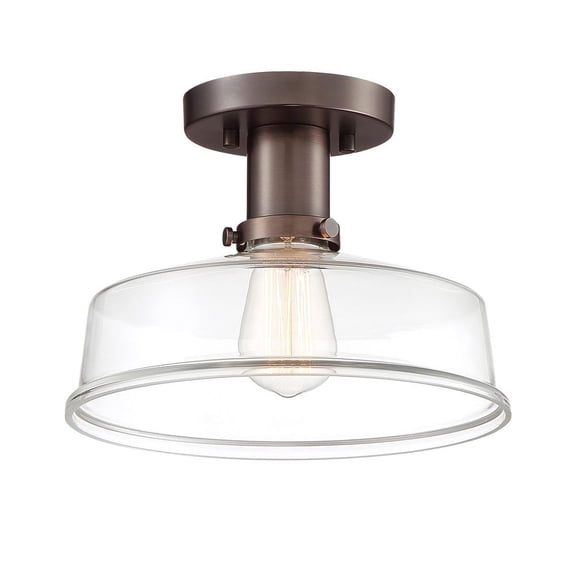 Designers Fountain - One Light Semi-Flush Mount - Carson - One Light Semi-Flush