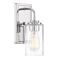 thumbnail image 1 of 96401-CH Designers Fountain Logan - One Light Wall Sconce-Chrome Finish, 1 of 2