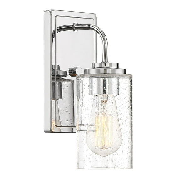96401-CH Designers Fountain Logan - One Light Wall Sconce-Chrome Finish