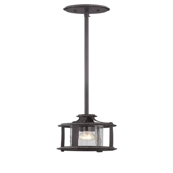 Designers Fountain Palencia Artisan Pardo Wash Mini Pendant, 87530-APW