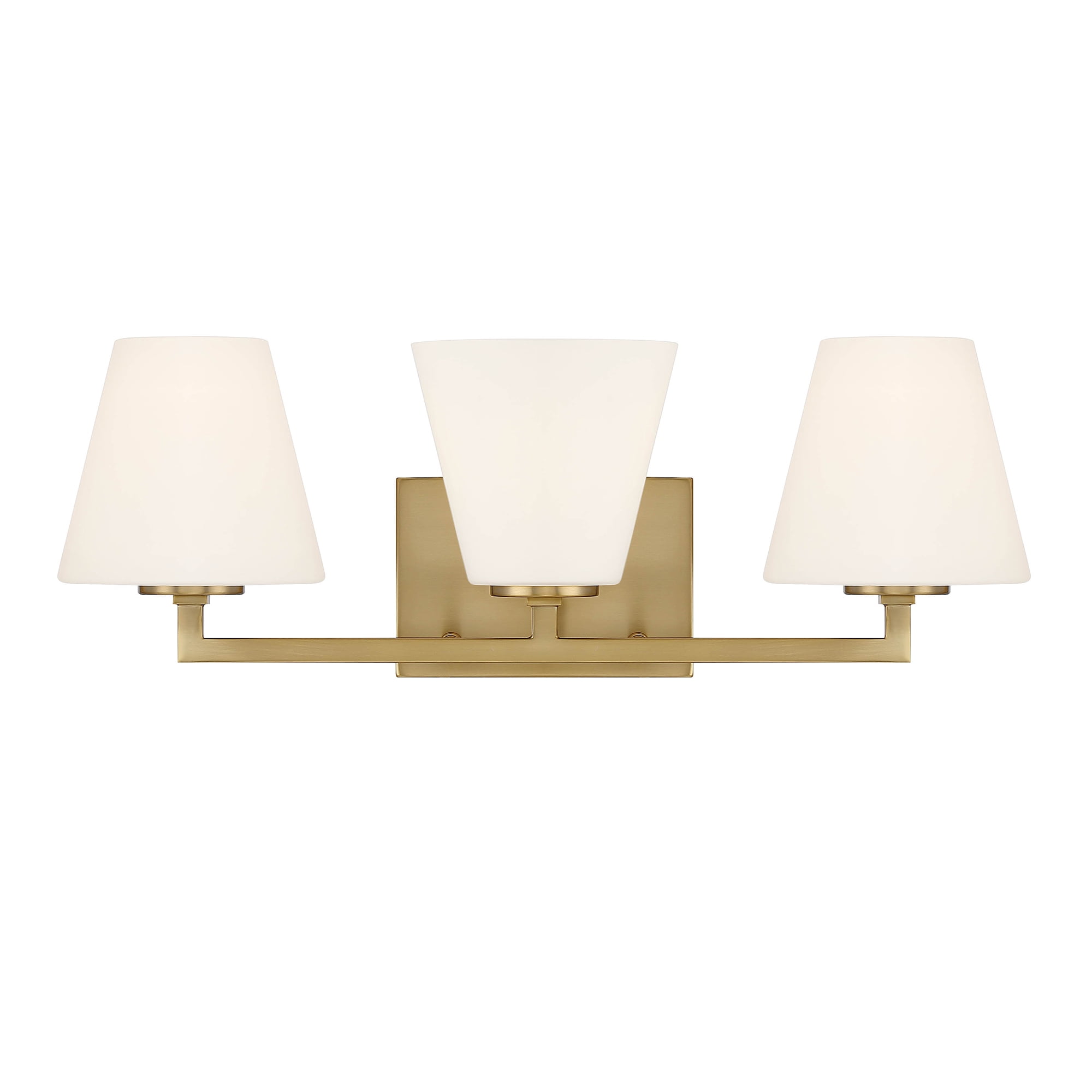 Palmyra Mid-Century Gold 24" Outdoor Bath Vanity Light