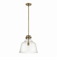 thumbnail image 1 of Designers Fountain Porter 1 Light Old Satin Brass Pendant, D246M-15P-OSB, 1 of 4