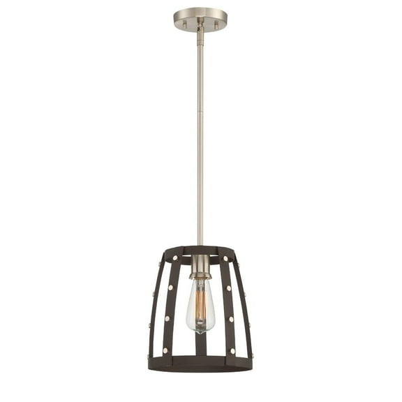 Designers Fountain Presidio Rustique 1 Light Mini-Pendant , 91630-RT