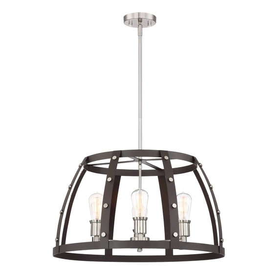 Designers Fountain Presidio Rustique 6 Light Chandelier, 91686-RT