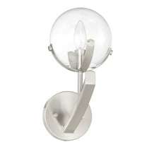 Designers Fountain Spyglass Satin Platinum 1 Light Wall Sconce, 93801-SP