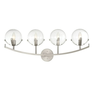 Designers Fountain Spyglass Satin Platinum 4 Light Bath, 93804-SP