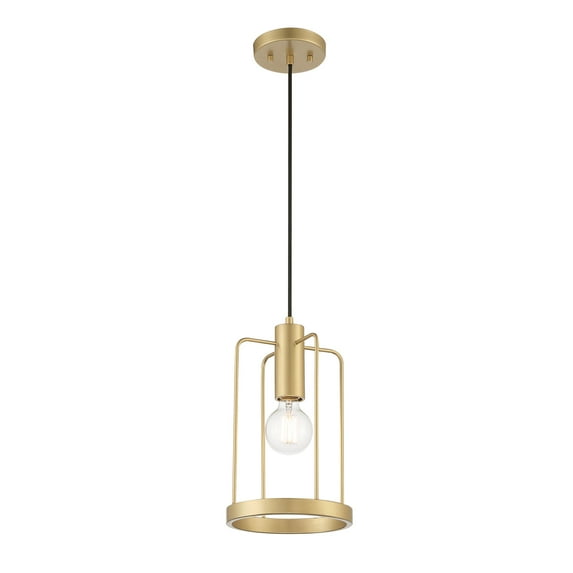 Designers Fountain Tafo 1 Light Golden Mist Pendant, D273M-8P-GM