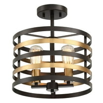 92912-AB-Designers Fountain-Mya - 2 Light Semi-Flush Mount