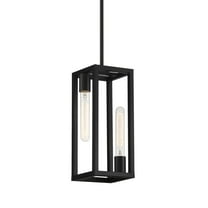 Designers Fountain Urban Oasis 2 Light Matte Black Pendant, D224M-6P-MB
