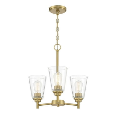 Designers Fountain Westin 3 Light Brushed Gold Chandelier, 95783-BG