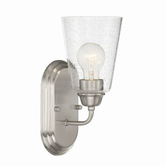 Designers Fountain - Zane - 1 Light Wall Sconce-11.75 Inches Tall and 5 Inches