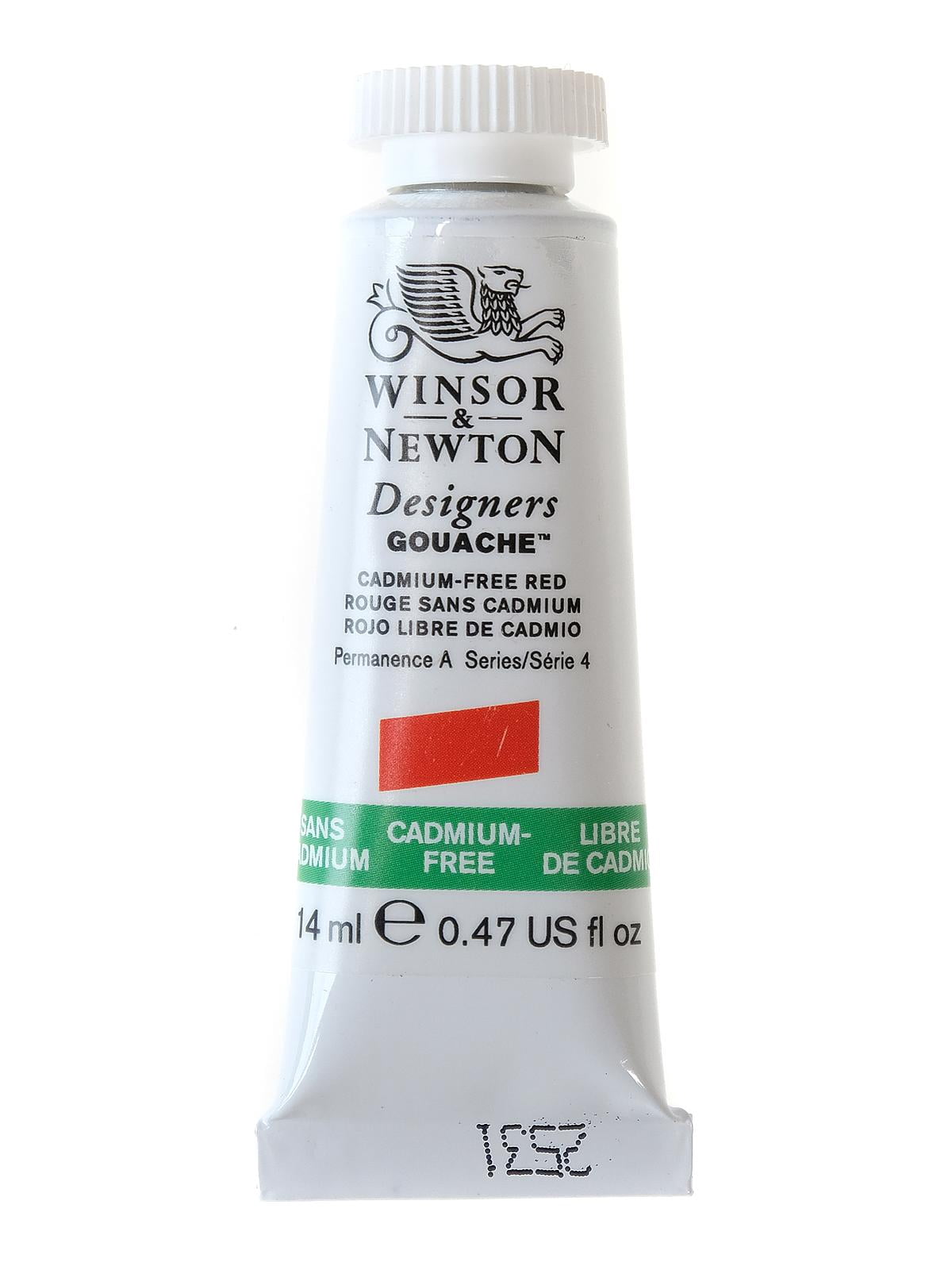 Designers' Gouache cadmium free red, 14 ml, 901 (pack of 3)