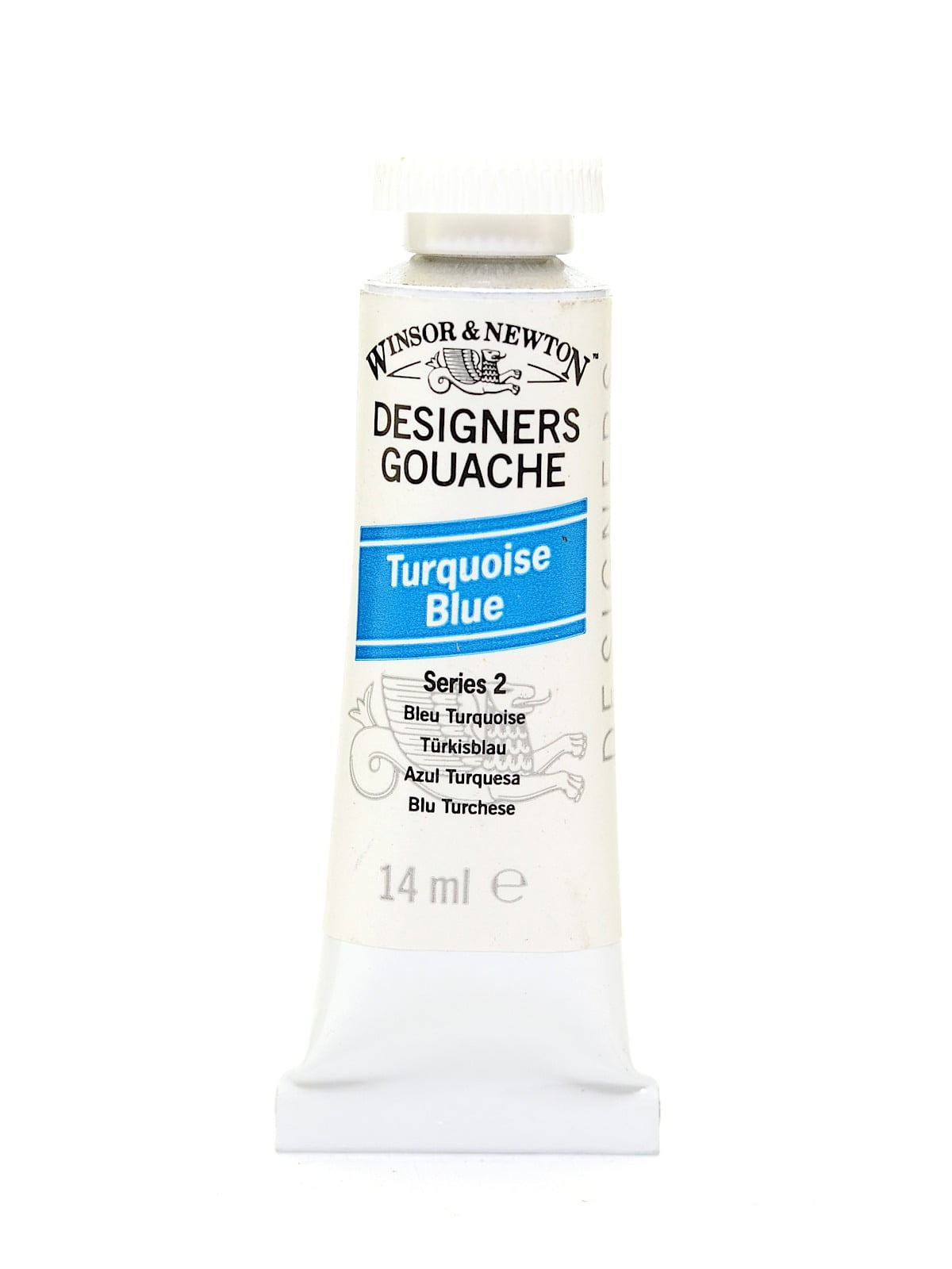 Designers' Gouache turquoise blue, 14 ml, 656 (pack of 2)