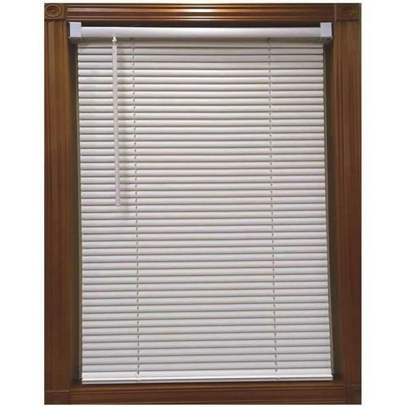 Designers Touch 201809112 72 x 72 in. Alabaster Cordless Vinyl Blind Light Filtering