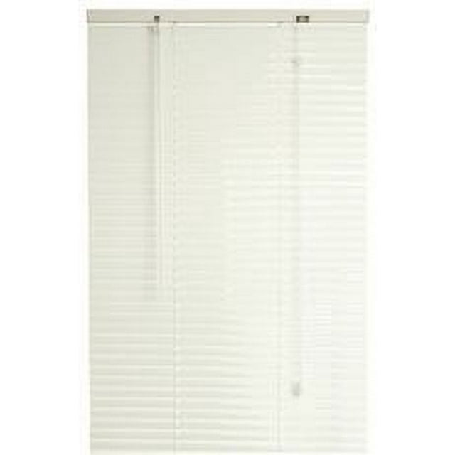 Designers Touch 833471 Vinyl Mini Blinds&#44; Alabaster - 1 & 20 x 72 in.
