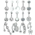 thumbnail image 2 of Wholesale Lot 100pcs 14G Surgical Steel Belly Button Rings - Basic Ball Beads 2 of 4