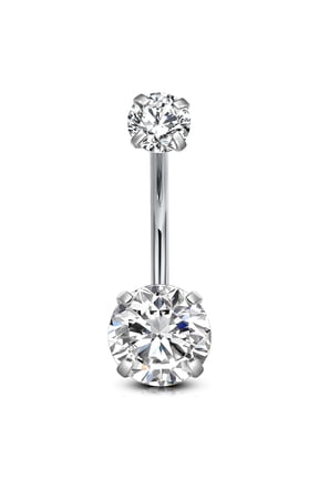 14G Belly Button Ring Surgical Steel Belly Rings Piercing Jewelry Belly Button Piercing