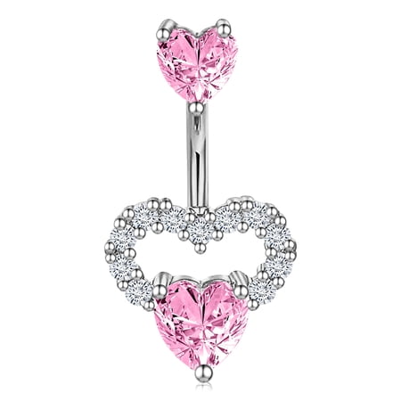 Designice 19G Belly Button Ring,Candy Navel Rings,Surgical Steel Piercing Jewelry