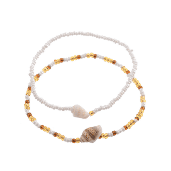 Designice Ankle Bracelets for Women Delicate Ankle Bracelet Fashion Anklets for Women,2-Piece