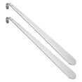 thumbnail image 1 of Designice Extra Long Handled Metal Shoe Horn (2 Count), 1 of 8