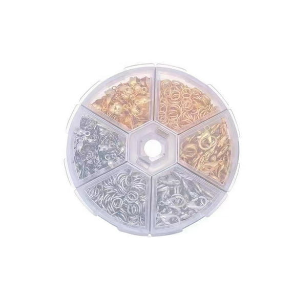 Designice Jump Rings, Durable and Rust-ResistantClasps for Jewelry Making, Easy-to-Use Jump Rings