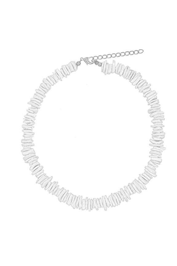 Necklaces for Women with Shells,Elegant Shell Necklace,Hawaiian Natural Shell Choker Necklace,13.78"