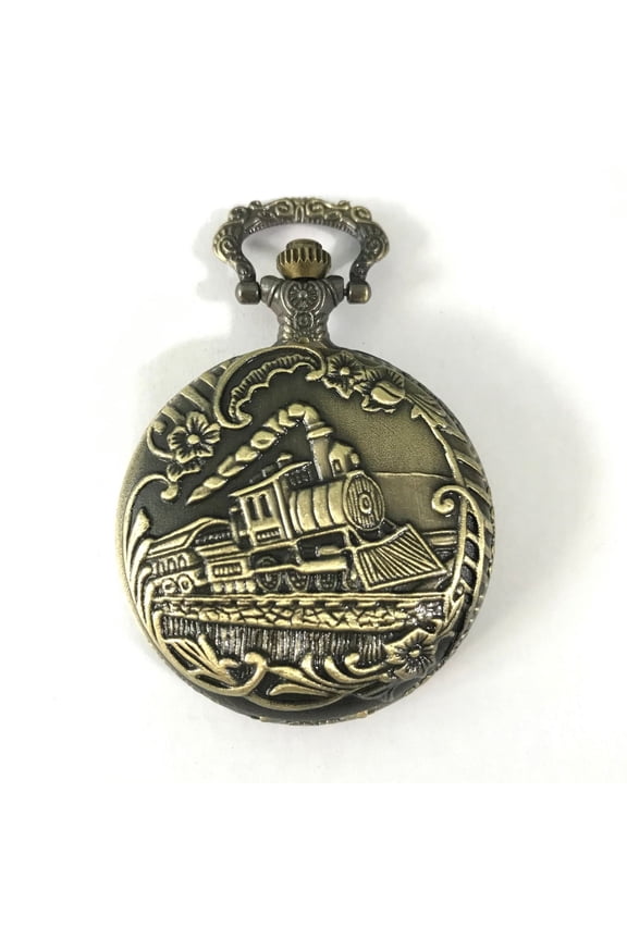 Pocket Watch,High Precision Quartz Movement,Lightweight and Portable Unisex Analog Pocket Watch